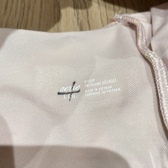 NWOT Aerie Floral Ruffle Scoop Bikini Top - Picture 8 of 8